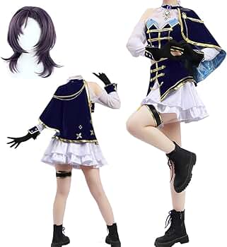 Amazon.co.jp: [花ちゃんのCOS屋]コスプレ 相羽ういは 4周年記念