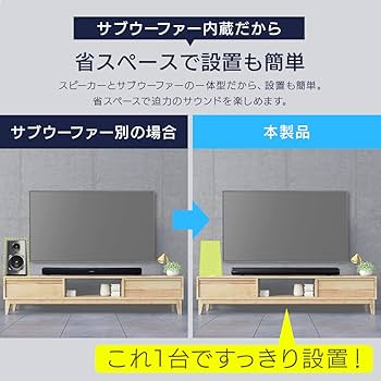 IHT-S201 サウンドバー アイリスオーヤマ サウンドスピーカー IHT-S201 ブラック H576958F │アイリス