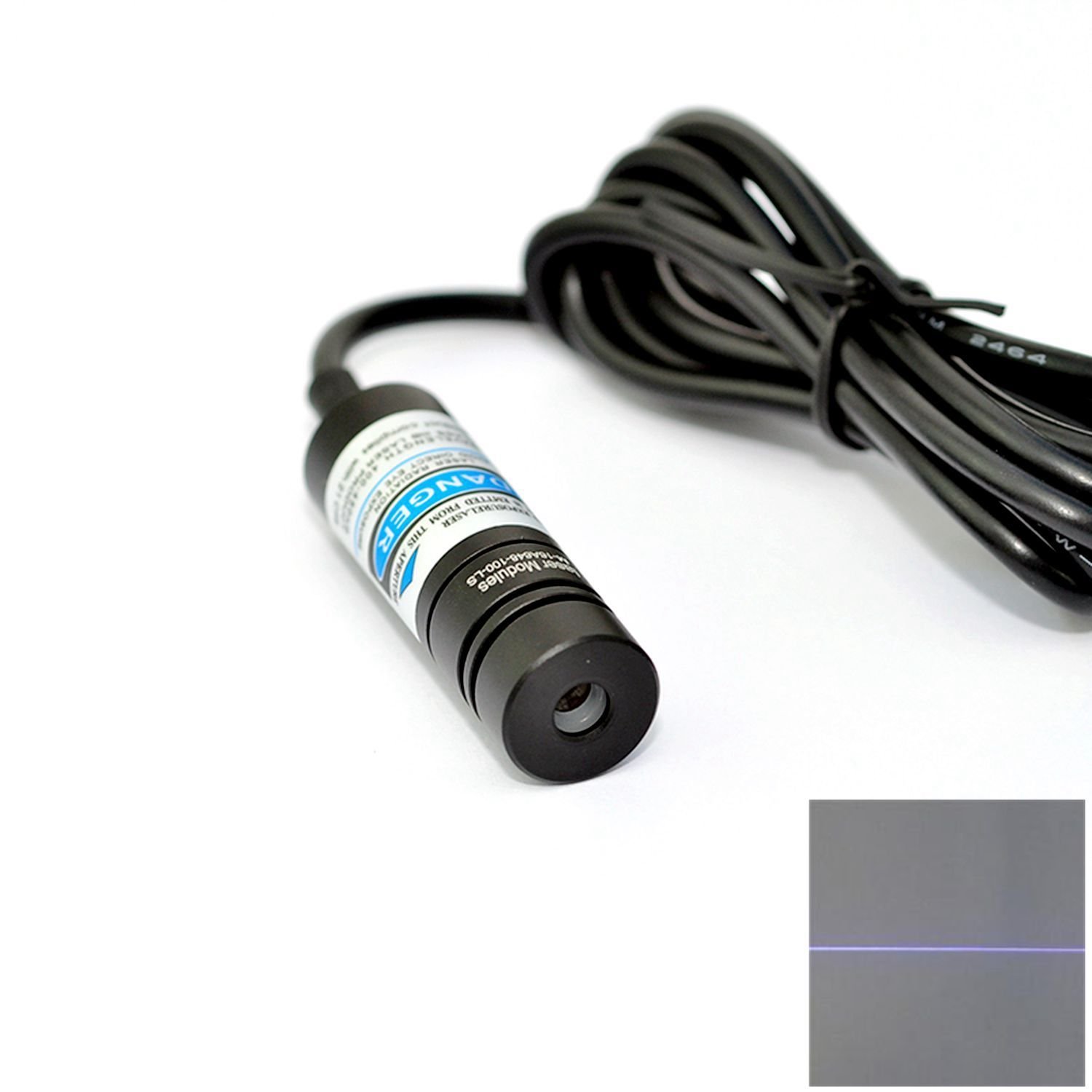 Module laser 405nm 50mw pour tracer une ligne bleu violet précise en 5V