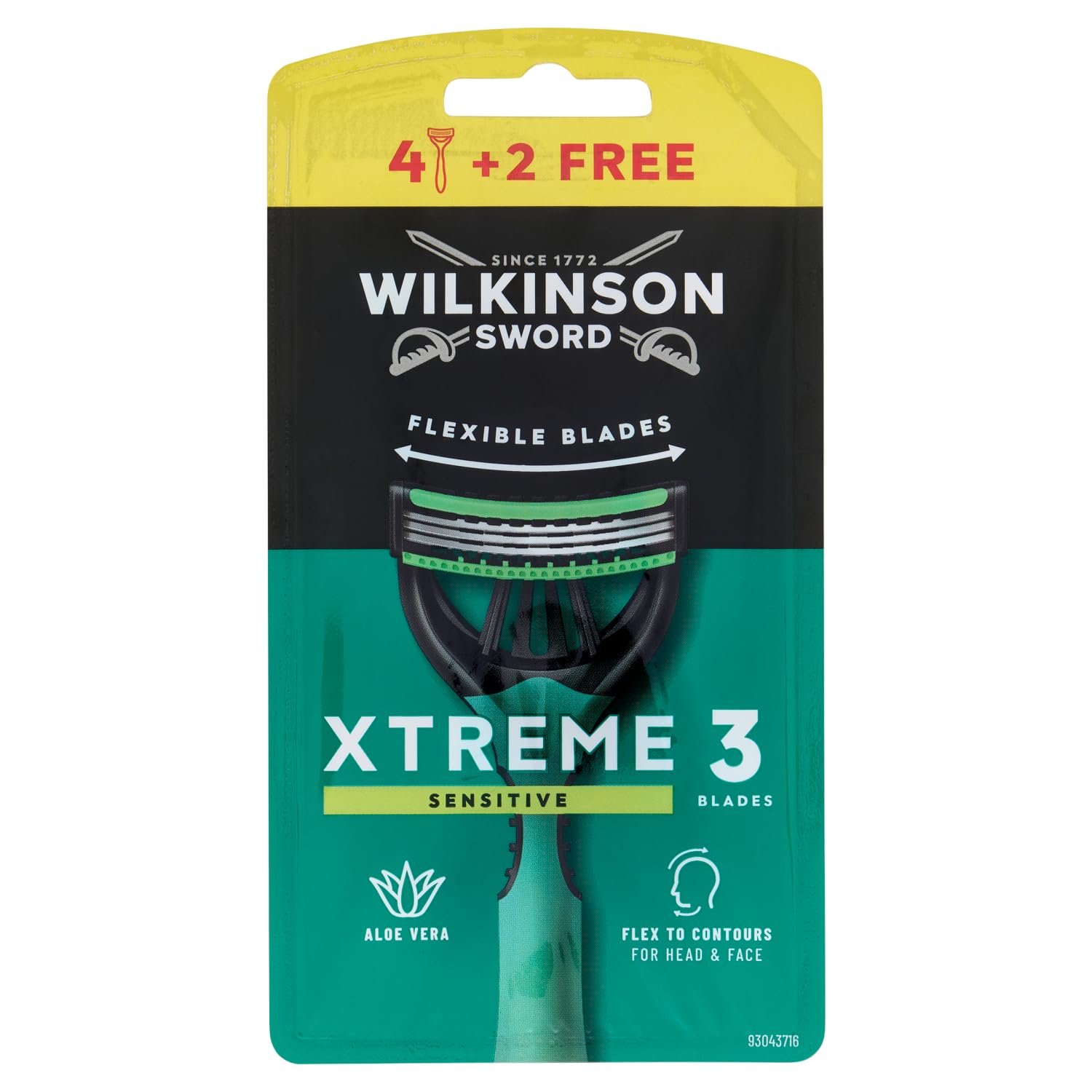 Amazon.com: Wilkinson Sword Xtreme 3 Sensitive Disposable Razors