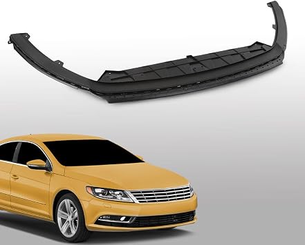 Front Valance Lower Spoiler Textured Fit for VW CC 2013-2017