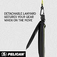 Vista 4 de Pelican Marine - Funda impermeable IP68 para teléfono con bolsillo de almacenamiento (grande) - Funda flotante impermeable para teléfono