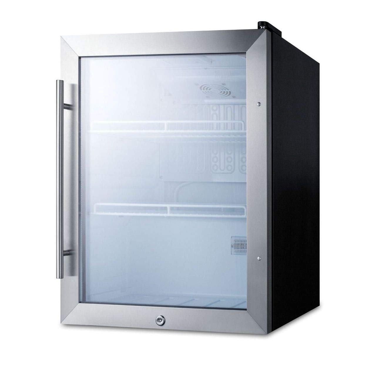 Summit 19” Outdoor Beverage Center by Summit Appliance – 24.75" H X 18.88" W X 17.0" D, 2.1 cubic_feet, Black, Model SPR314LOS
