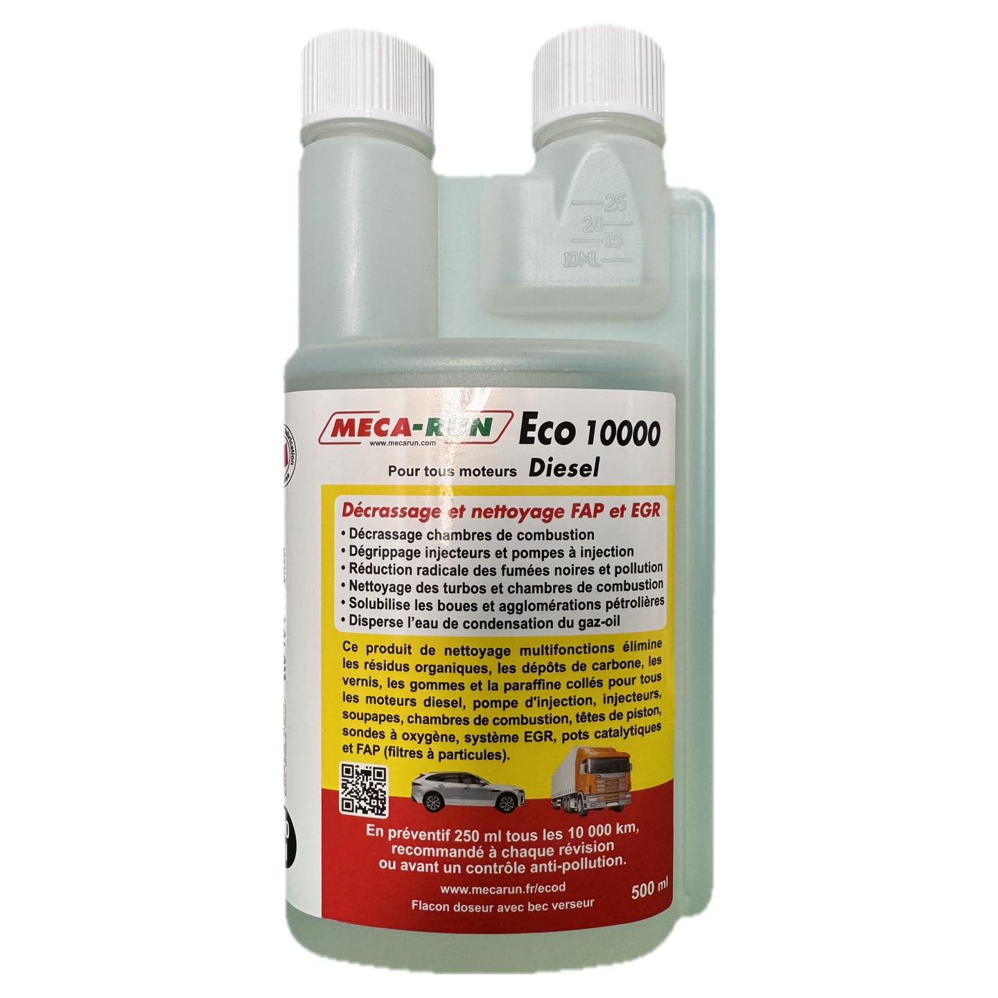 Mecarun ECO 10000 Diesel anti encrassement 500ml