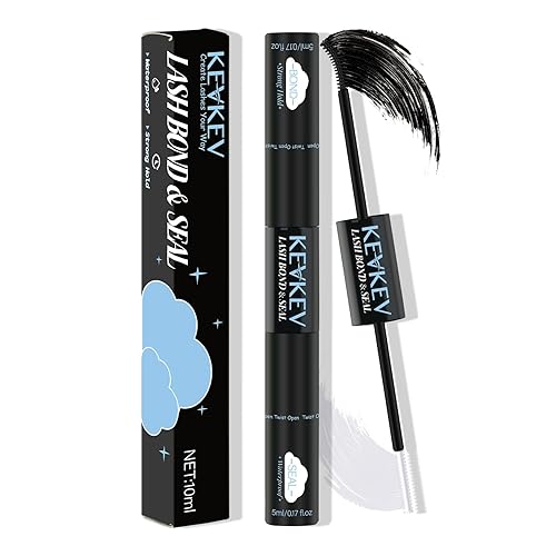 KevKev Pegamento de pestañas para extensiones de pestañas, fijación fuerte de larga duración, 48-72 horas, pegamento de pestañas para pegar y