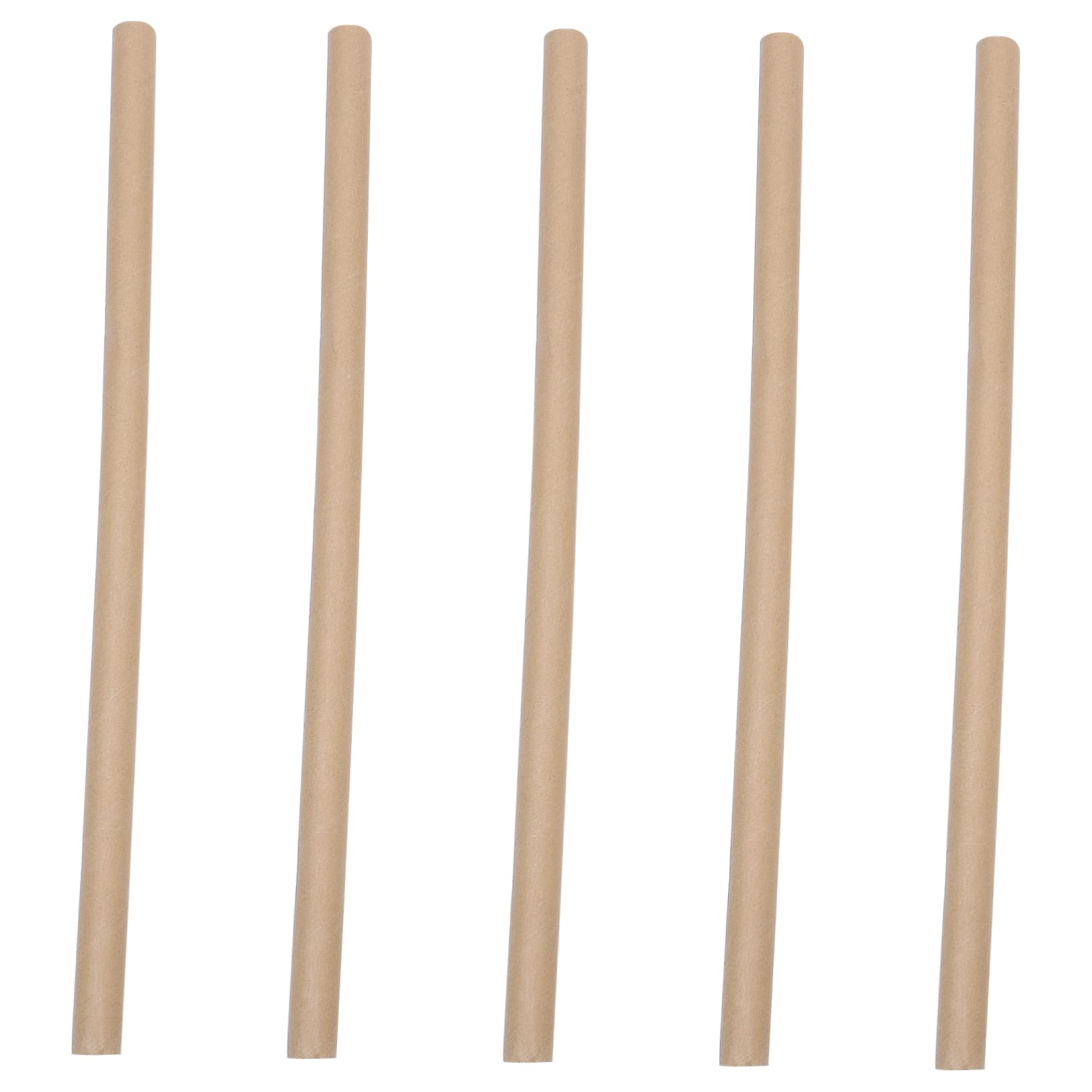 OSALADI 5pcs Round Cardboard Tubes for Art Craft Long Paper Packaging Diy Paper Rolls for Boys and Girls