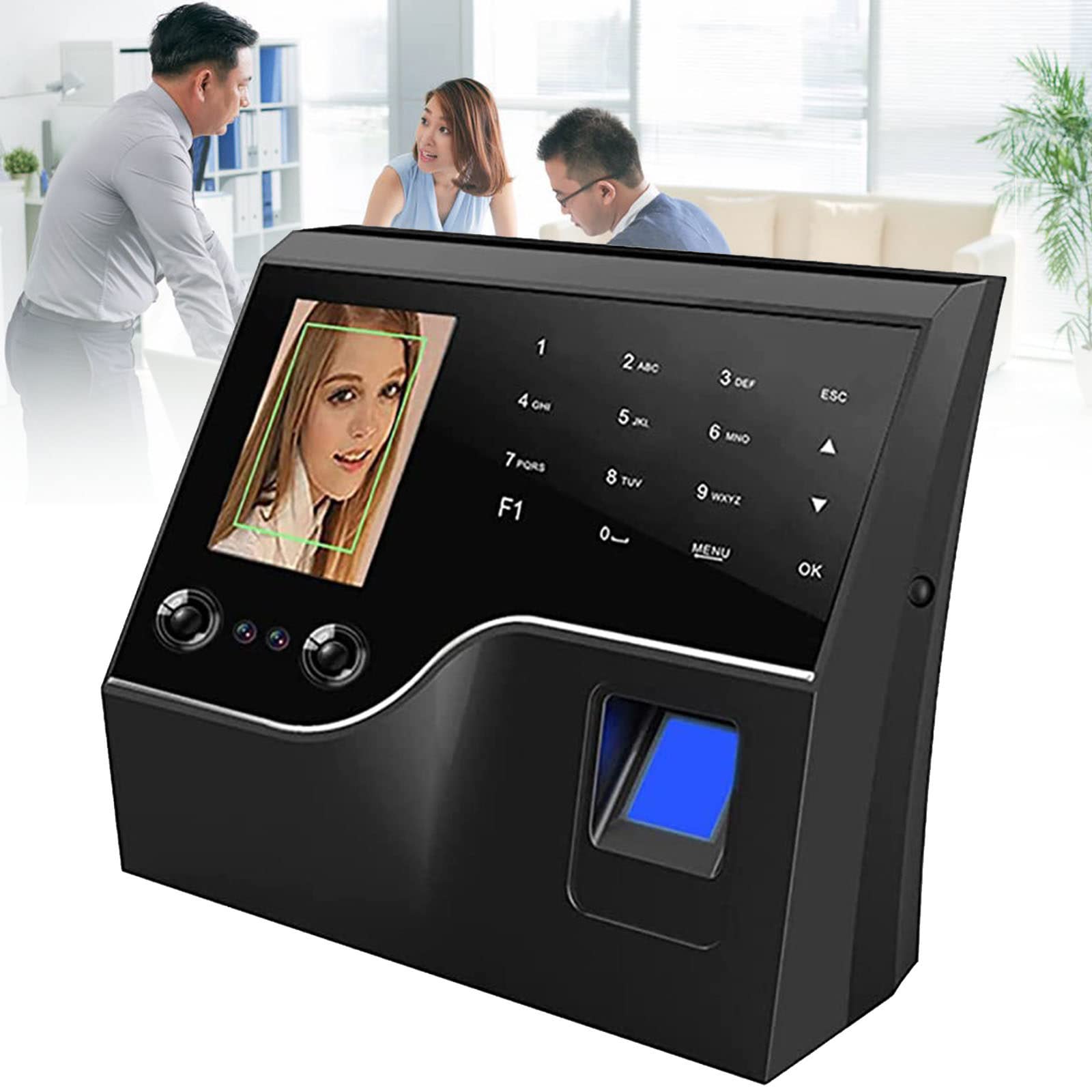 Chuntianmeibiometric Fingerprint Time Clock Face Recognition Attendance ...