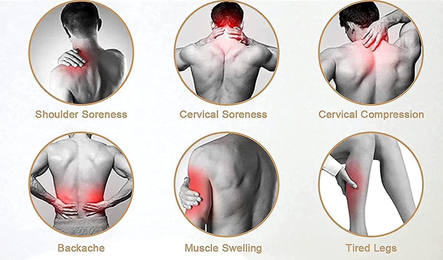 RITZY Herramientas de masaje de terapia de madera kit de maderoterapia 4 en 1 masajeador de drenaje linfático masajeador de celulitis rodillo – Yaxa Costa Rica