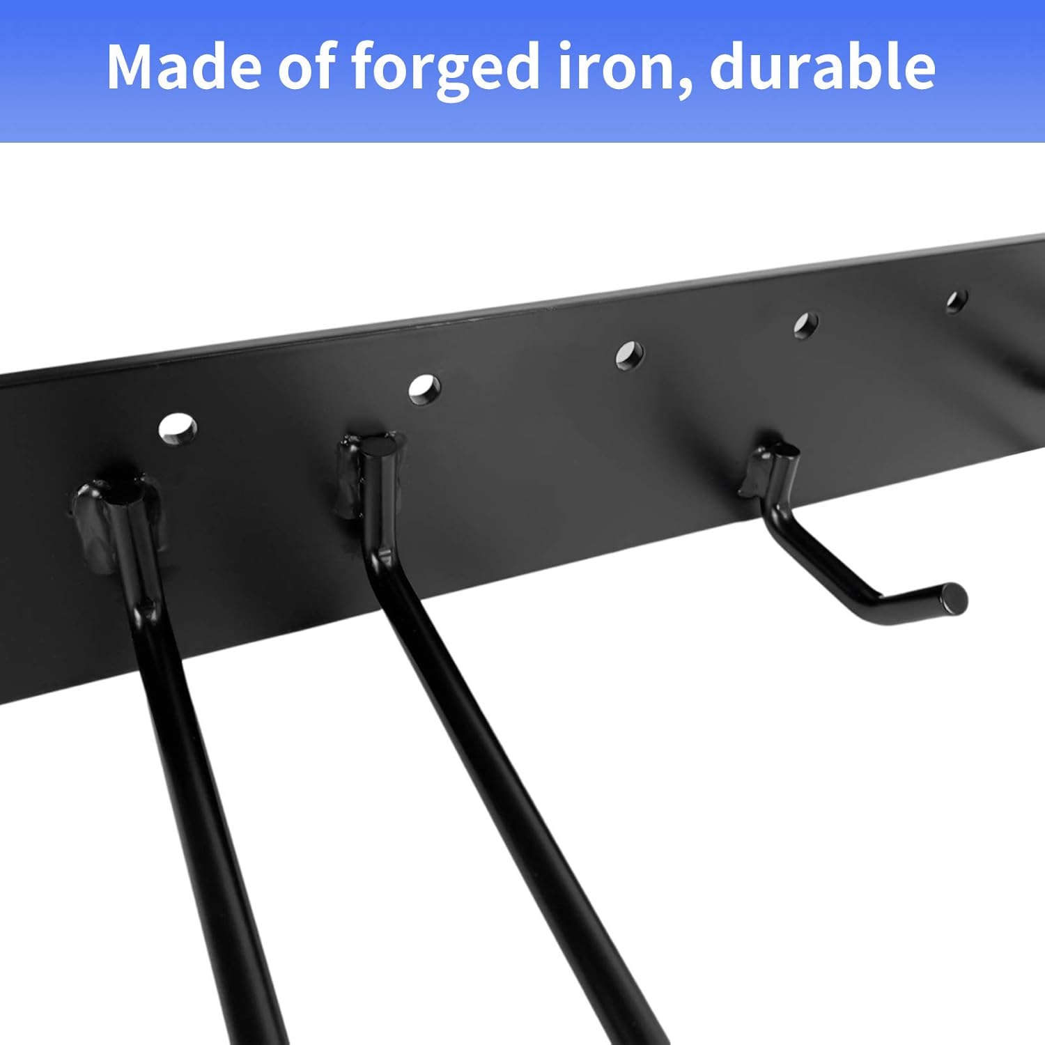 2 Pack Tool Storage Rack Heavy-Duty Metal Garage Wall Mount Organizer Holds Up to Max 200 lbs… : Home & Kitchen