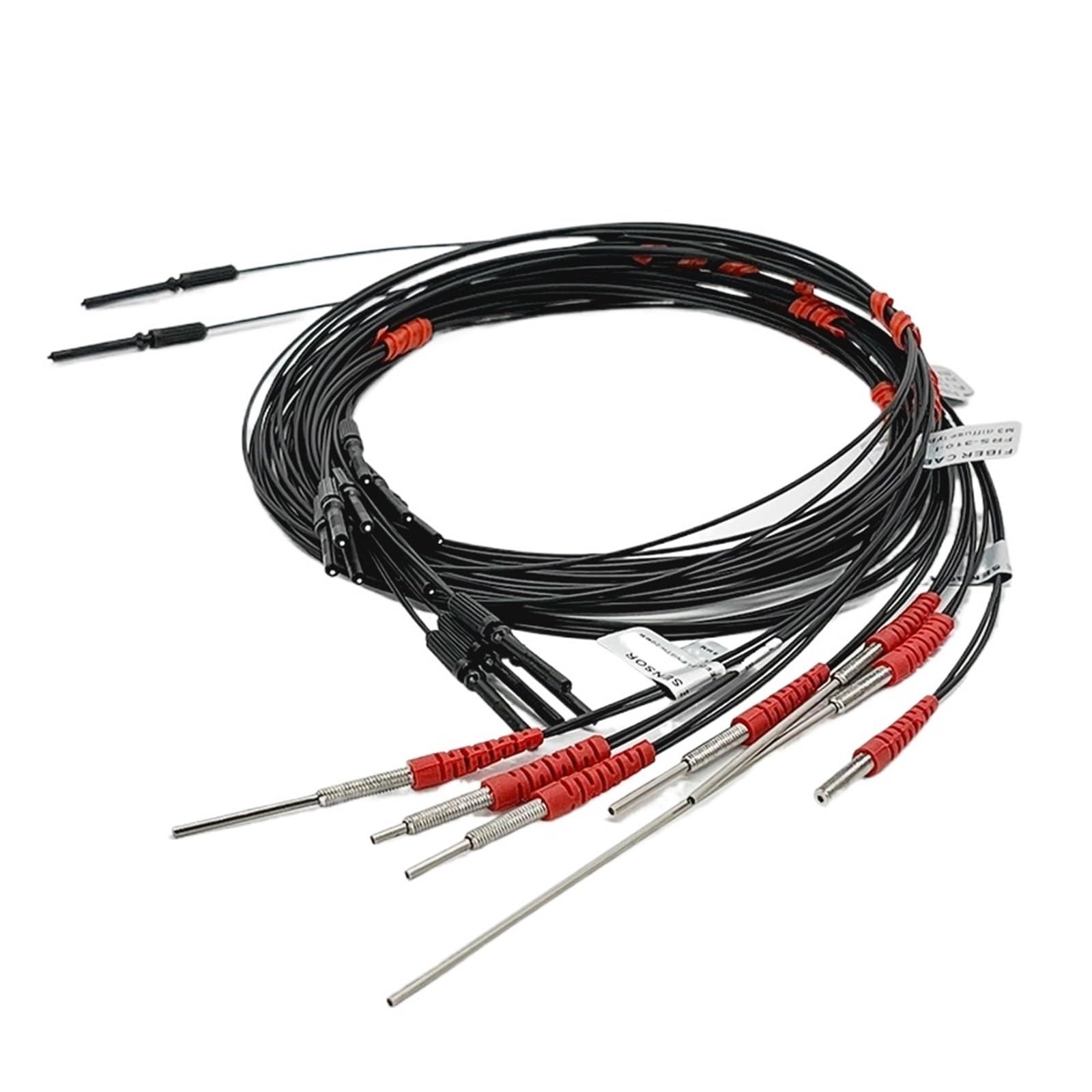 WQGQPXOB Optical Fiber Sensor Optic Compatible Various Amplifier Switch High Sensitive M3 M4 M6 FRS-310/410/610(M3,1 METER LENGTH-S15 (15MM NEEDLE))