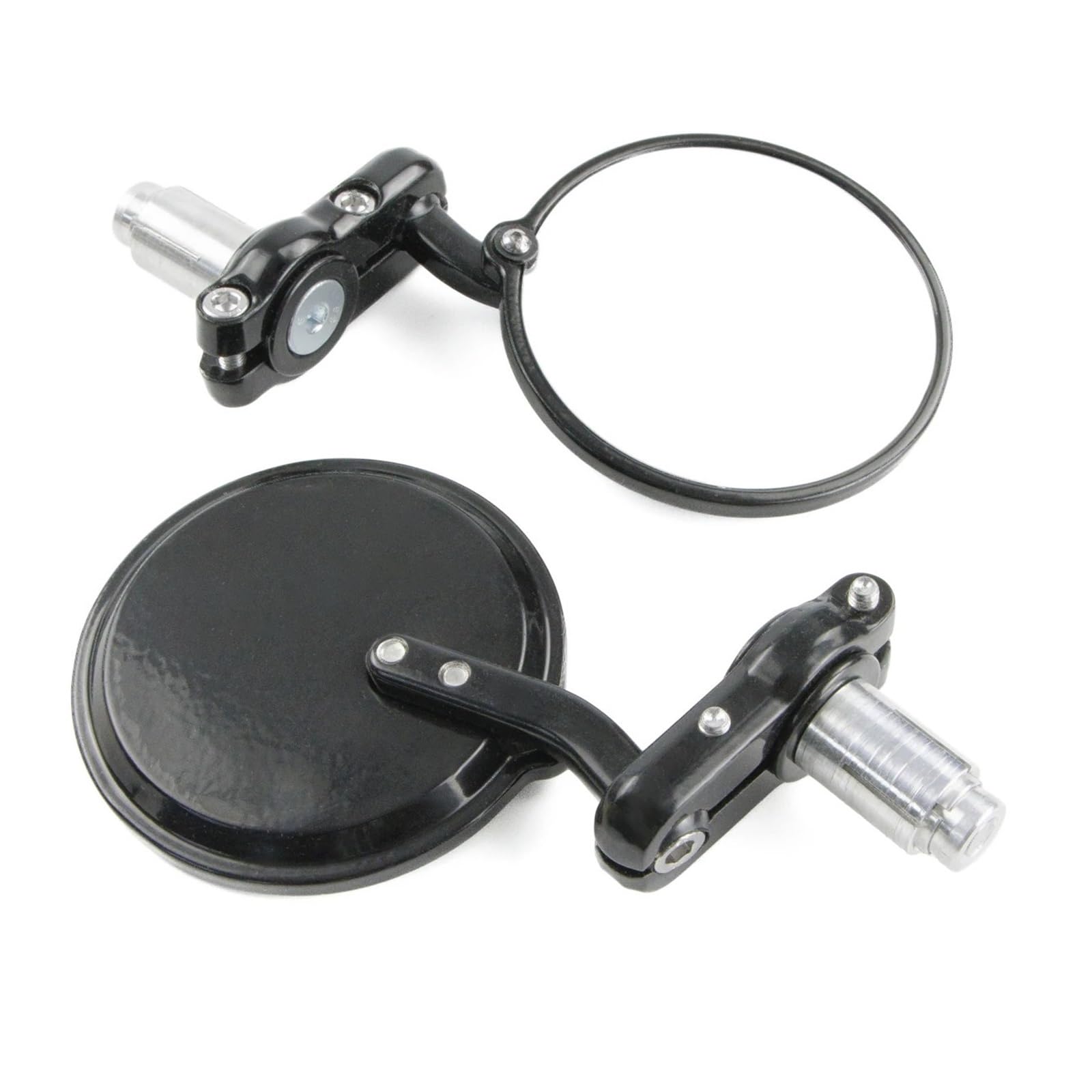1 paio Per YZF R1 R3 R6 R7 R15 R25 MT07 MT09 FZ6 Moto 22mm Manubrio End Side Specchietto Retrovisore Specchietti Retrovisori