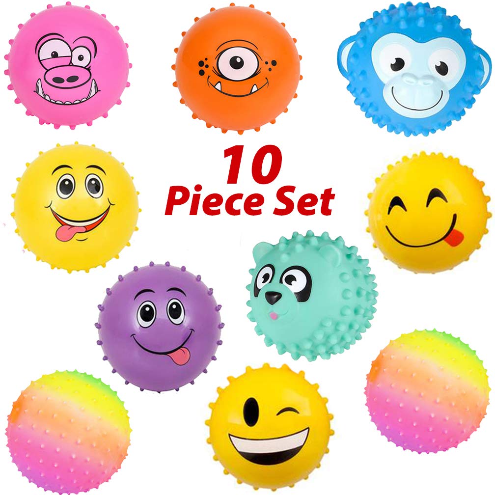 Buy 10 Sensory Balls Pack Fun Balls for Kids and Toddlers Spiky