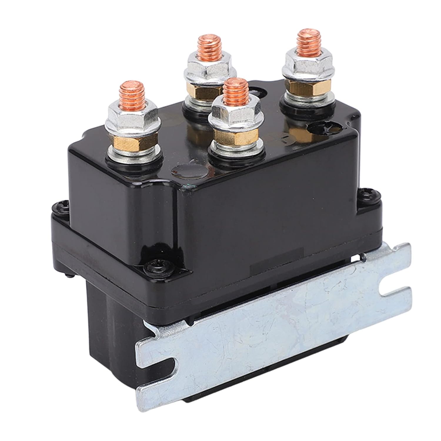 Winch Relay, 12V 250A Winch Solenoid Relay, Waterproof Brass Electric Winch Relay for ATV UTV