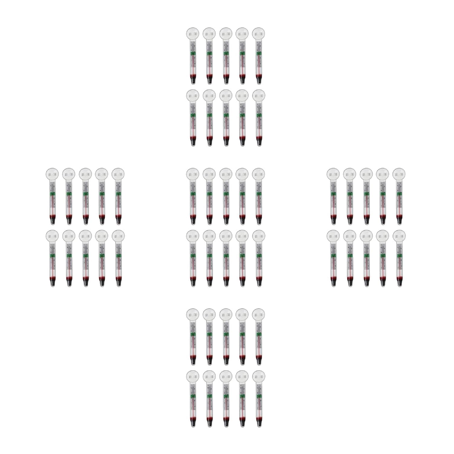 10 Double Scale Thermometer Digital Fish for Water Digital Scale Stick On Thermometer Strip Display Electrical Label Sticker