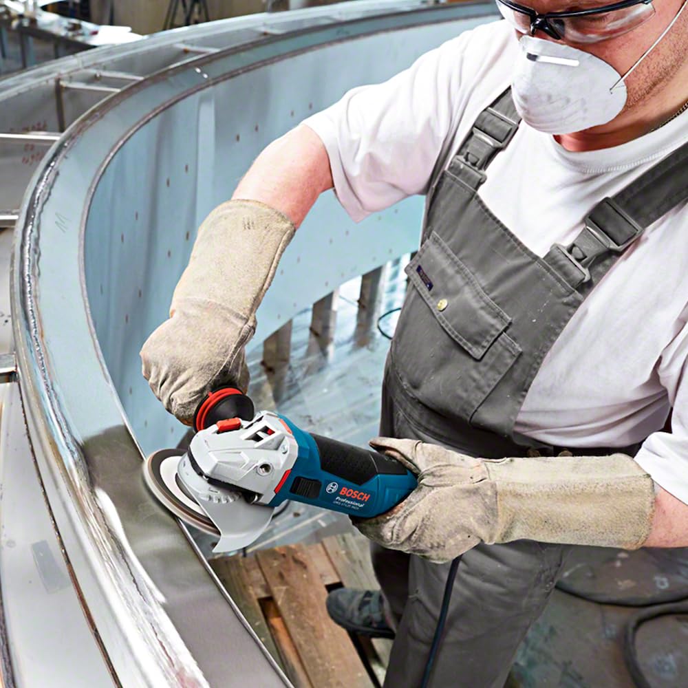 Spazzola A Tazza In Metallo Duro Bosch - Diametro 115mm Grana Media Per Pulizia Rughe E Vernice - Foto 9