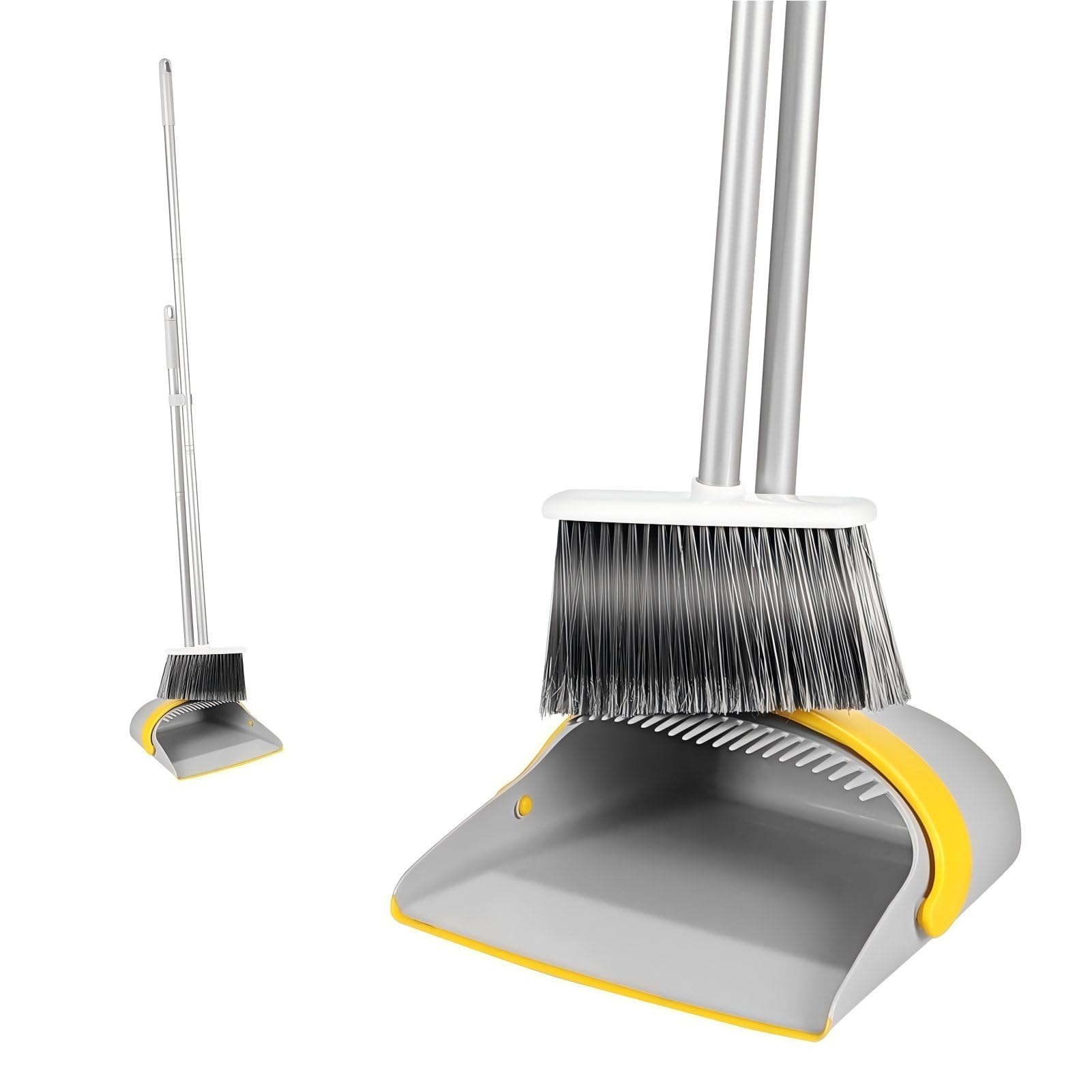 Amazon.co.jp: CLEANHOME ほうき ちりとり セット 立て式掃除セット