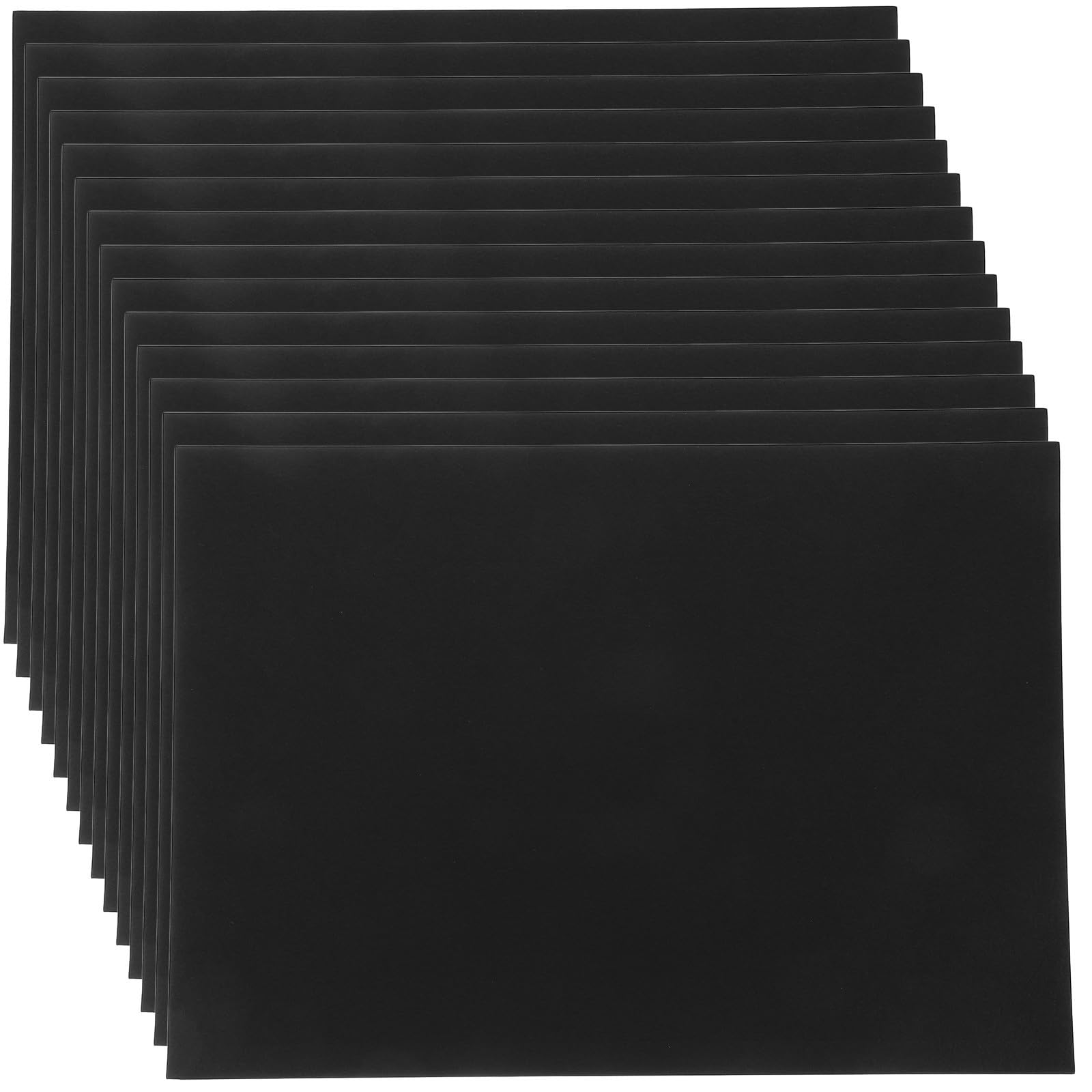 Zerodeko Cubiertas Versátiles y Elegantes de Papel Negro A4 de Encuadernación Gran Capacidad para Proyectos Escolares y Material de Oficina para Presentaciones