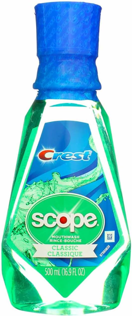 Scope Classic Mouthwash, Original, 16.9 fl oz (2 Pack) (Bundle)