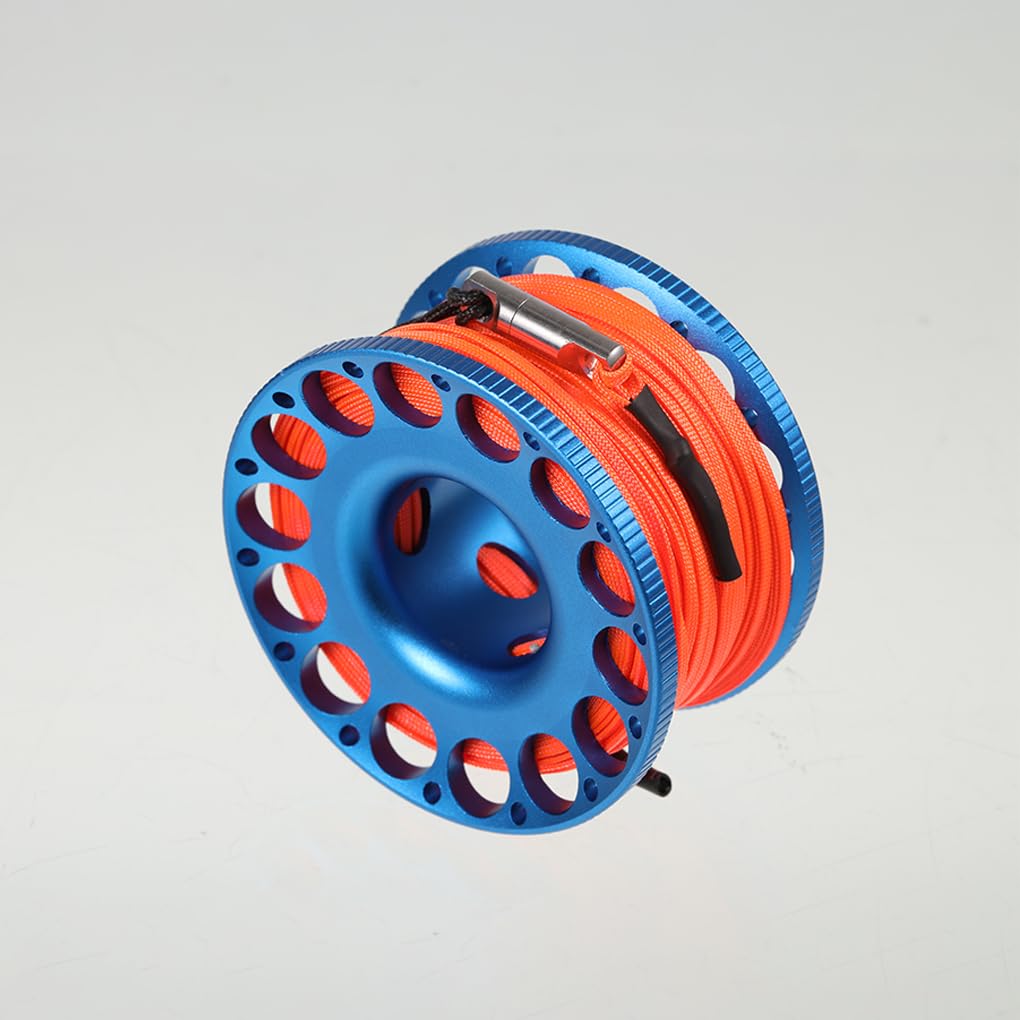Finger Reel Rope Bobina Leggera Cave Tech con Attrezzatura