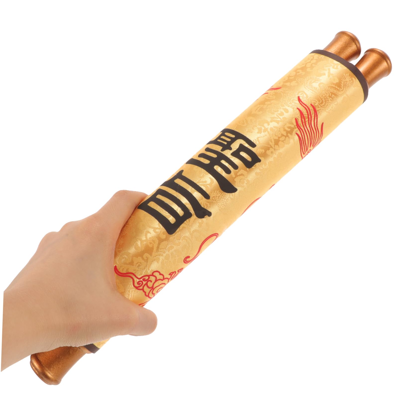 Amosfun 5 Piezas Pergamino Imperial decoración Fiesta pergamino asiático Desplazamiento para Cosplay Rollos del Antiguo Chino pergamino de Estilo Chino Tela de Seda