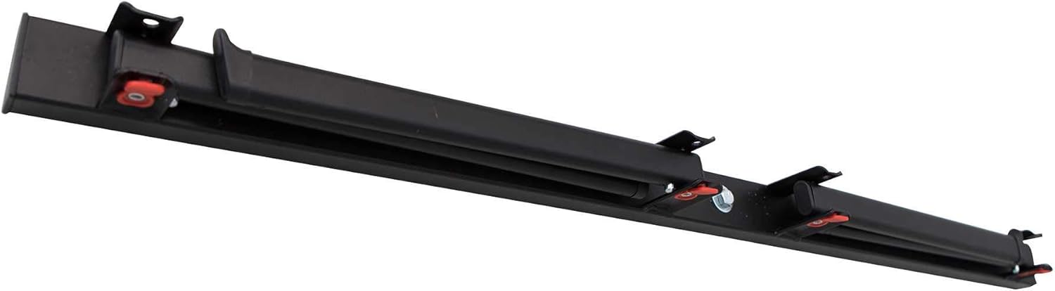 LIFETIME 80719 Wall Mounted Chair Rack Black