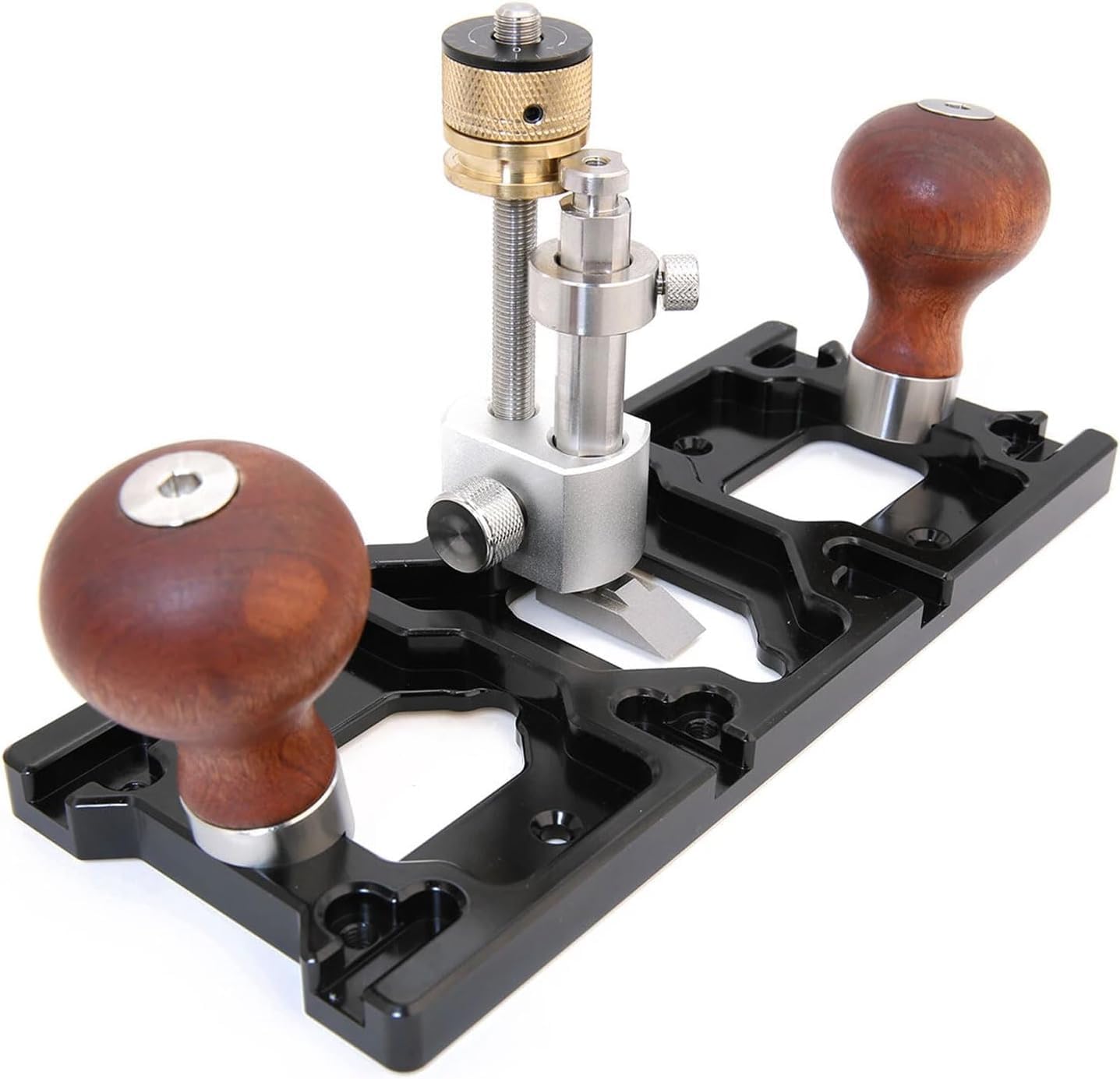 HONGDUI Router Plane For Clean Up Or Extend Grooves Precision Depth Adjustment Blade with Fence