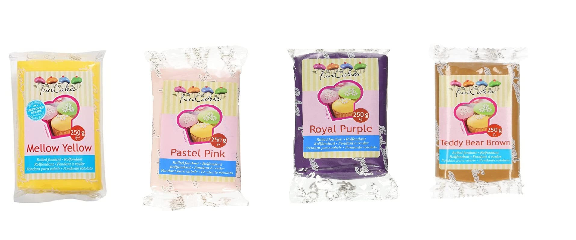 Pasta Di Zucchero Mellow Yellow 1000 G - Senza Glutine, Per Decorare Torte E Dessert - Foto 4