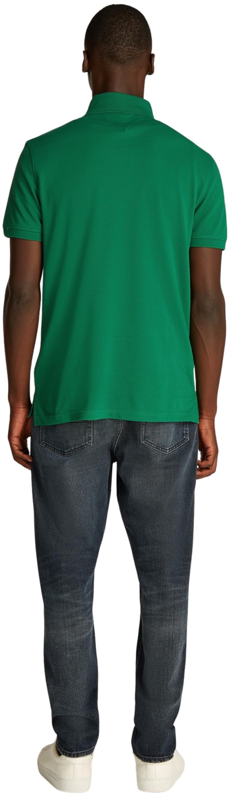 Tommy Hilfiger Uomo Maglietta Polo Maniche Corte Regular Fit con Chiusura con Bottoni