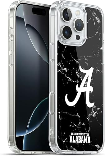 Miniatura 313 de Head Case Designs Funda de gel con logotipo oficial de la Universidad de Alabama UA [protección de grado militar] compatible con Apple iPhone 11