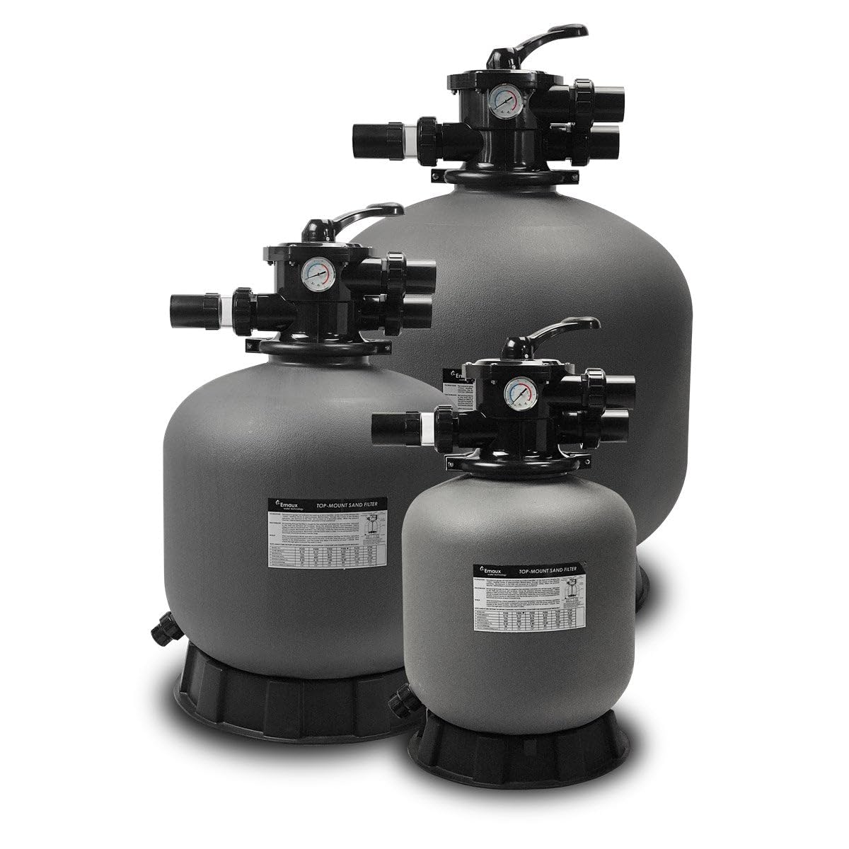 Système de filtration au sable pour piscines jusqu'à 45 m³ - Poolex PF-OPT450S