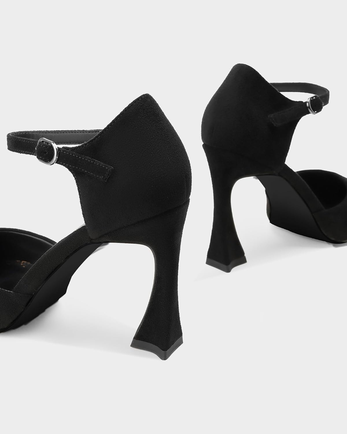 MUCCCUTE High Heels for Women Closed Pointed Toe Comfortable Pumps Ladies 3 Inch Stiletto Slip On Heels Work Wedding D'Orsay Cross Strap Dress Shoes - Image 7