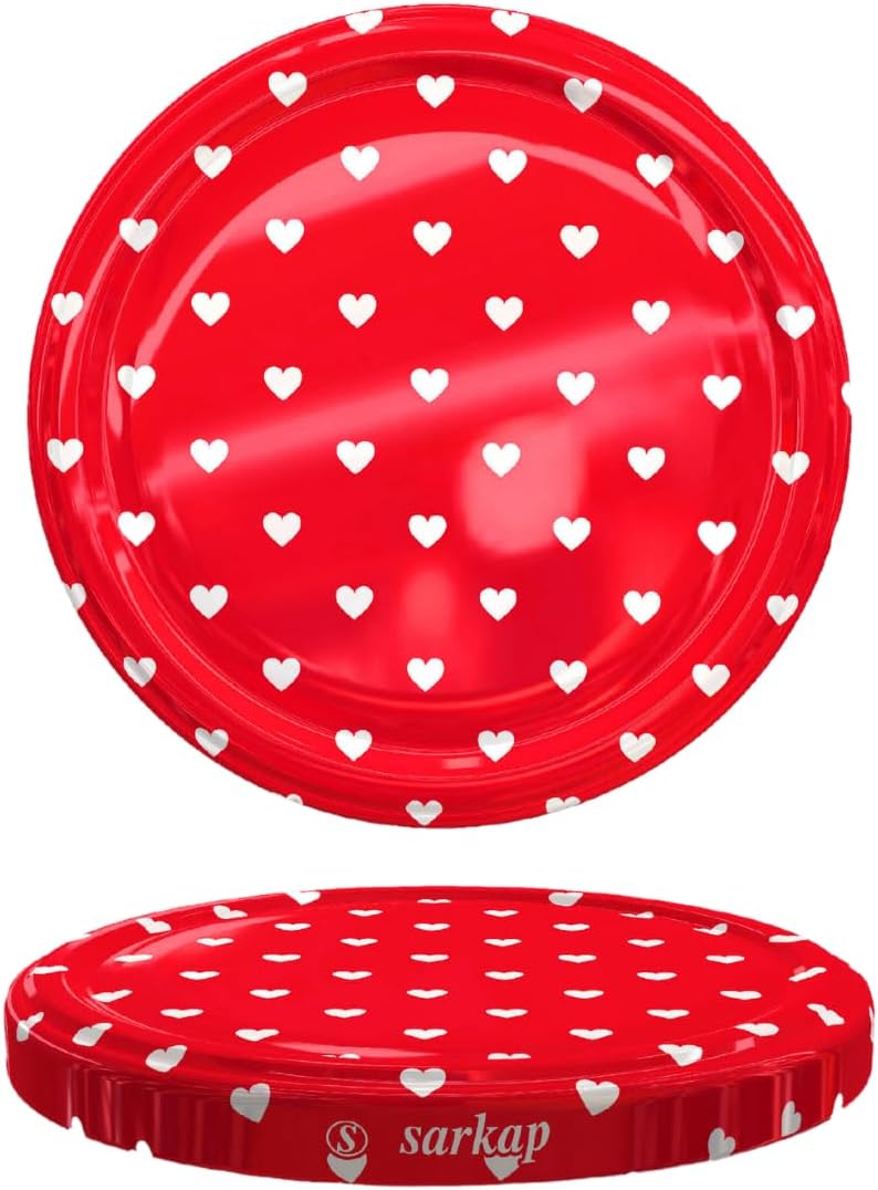 SARKAP Twist Off Canning Lids 82mm Reusable Canning Lids