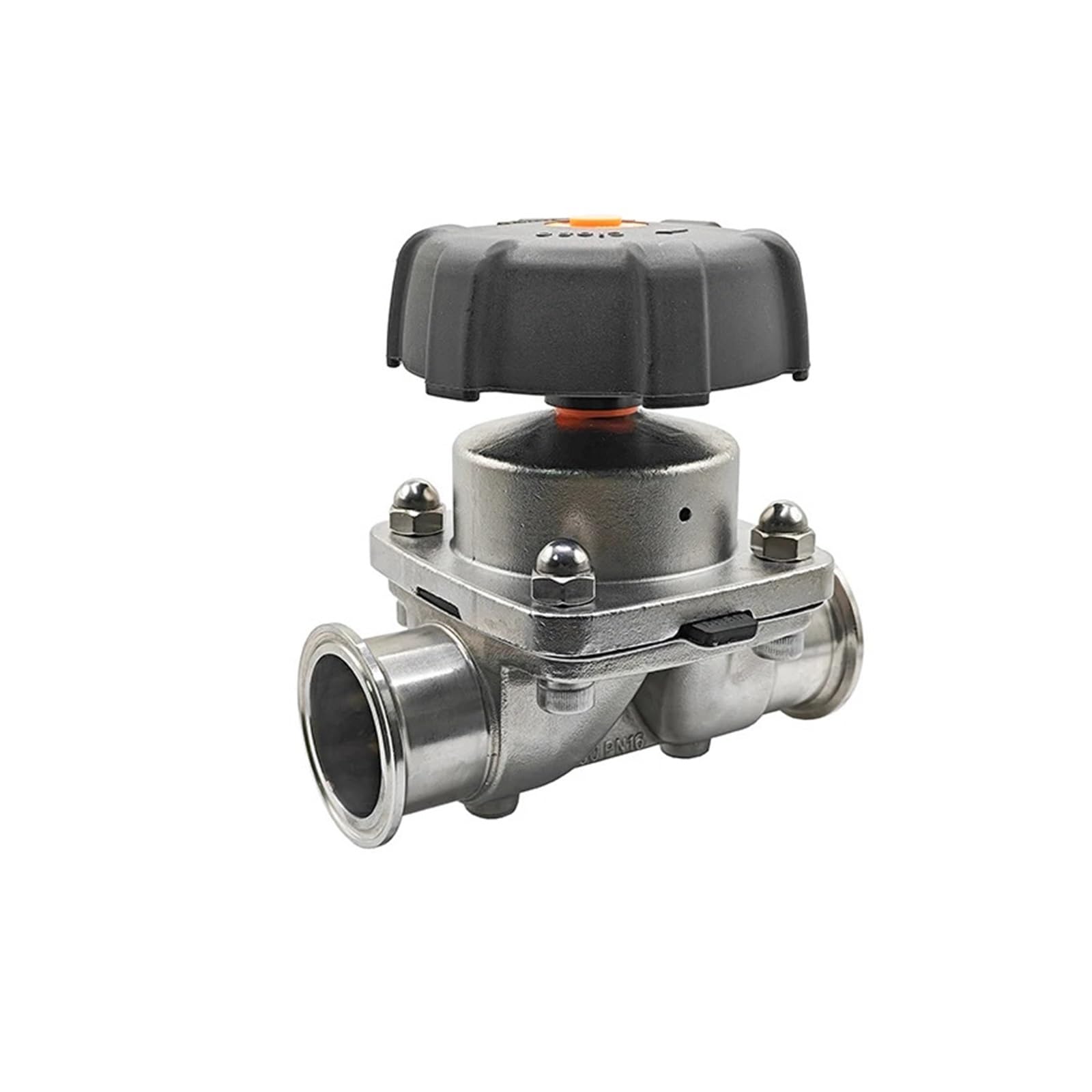 Zawór sanitarny ze stali nierdzewnej 316L, zawór sanitarny ze stali nierdzewnej 316L, zawór Tri-Clamp odpowiedni do piwa i produktów mlecznych (38 mm)