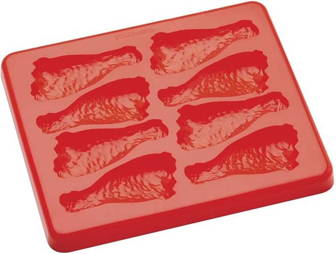 Puree Food Molds Silicone Rubber Chicken Leg Mold 11 1/4