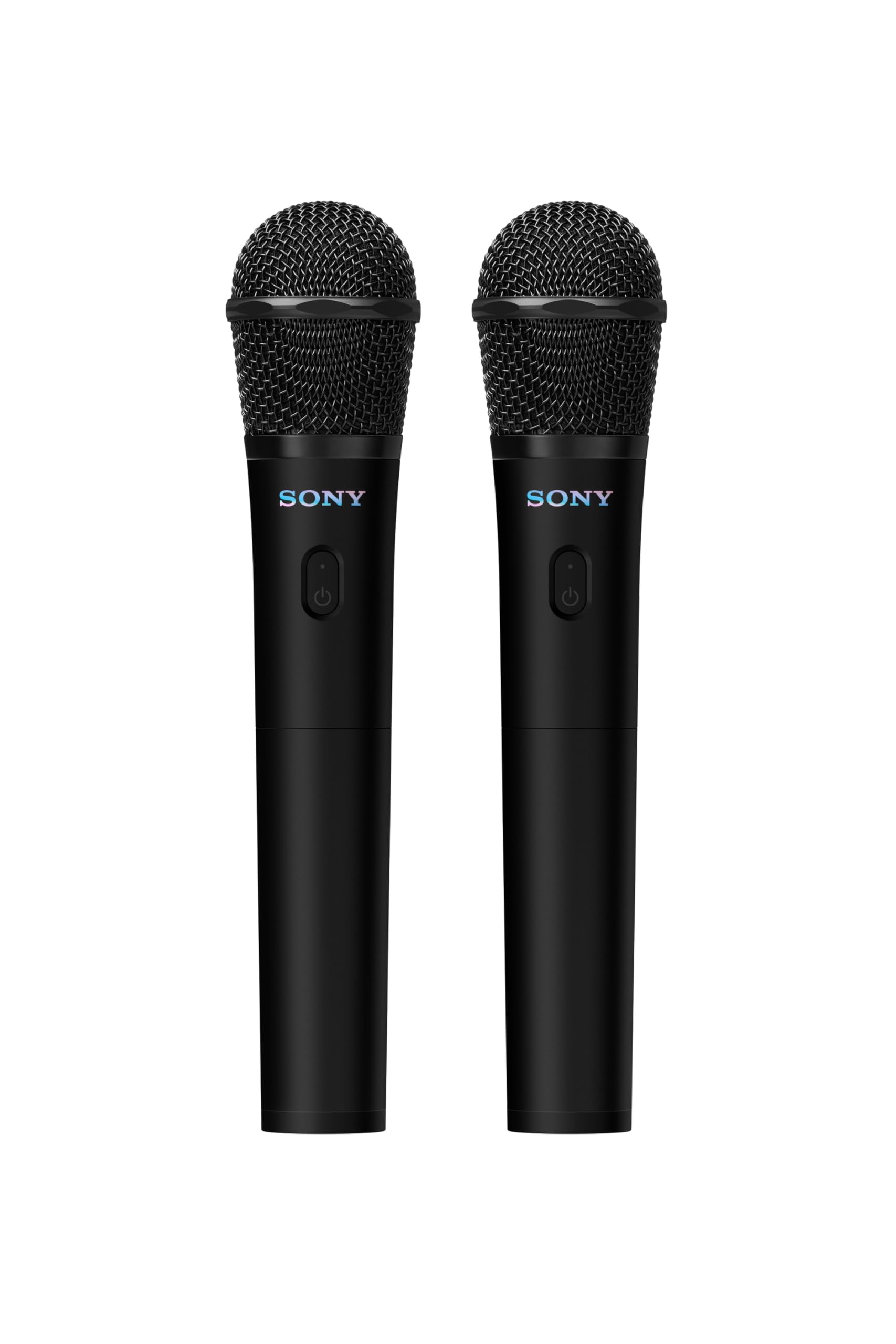 Sony ULTMIC1 - Pack de 2 Microphones sans Fil et récepteur, réduction de Bruit avancée, Duet Assist, Batterie de 20h, résistant aux Chocs, Parfait avec Les Enceintes festives ULT Power Sound - Noir
