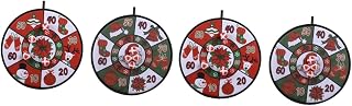 Sosoport Brinquedos Infantis 4 Conjuntos De Brinquedos De Dardos Para Crianças De De Dardos De Brinquedos De Dardos De Natal De Bola De Brinquedo De Tecido Em Pvc De Dardos