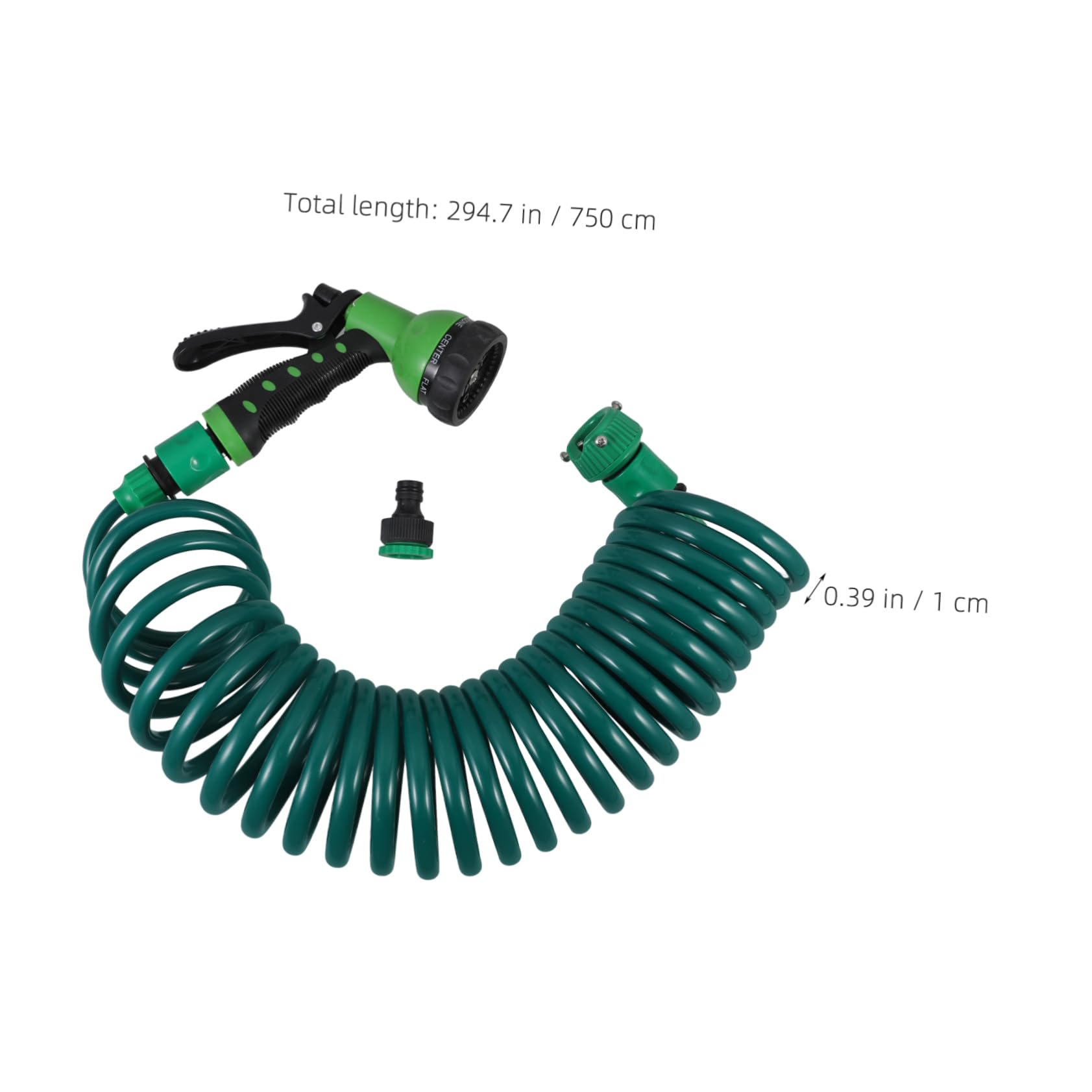 2pezzi Canna Per Irrigazione Giardino Espandibile Ugello Sprayer Resistente e Durevole Per Lavaggio Auto e Pulizie Domestiche