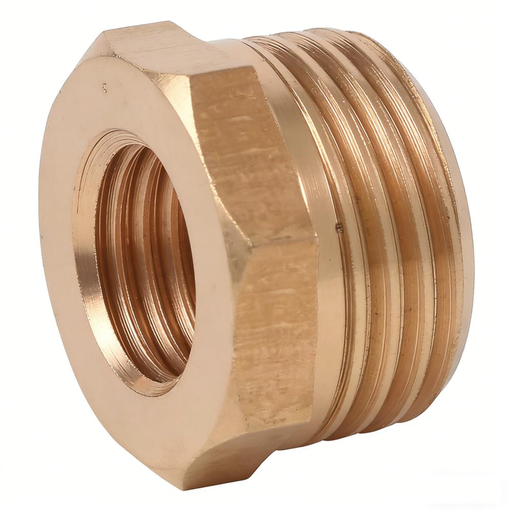 M4 M5 M6 M8 M10 M12 M14 M20 1/8" 1/4" 3/8" 1/2" 3/4" 1" BSP Boccola in ottone maschio-femmina P