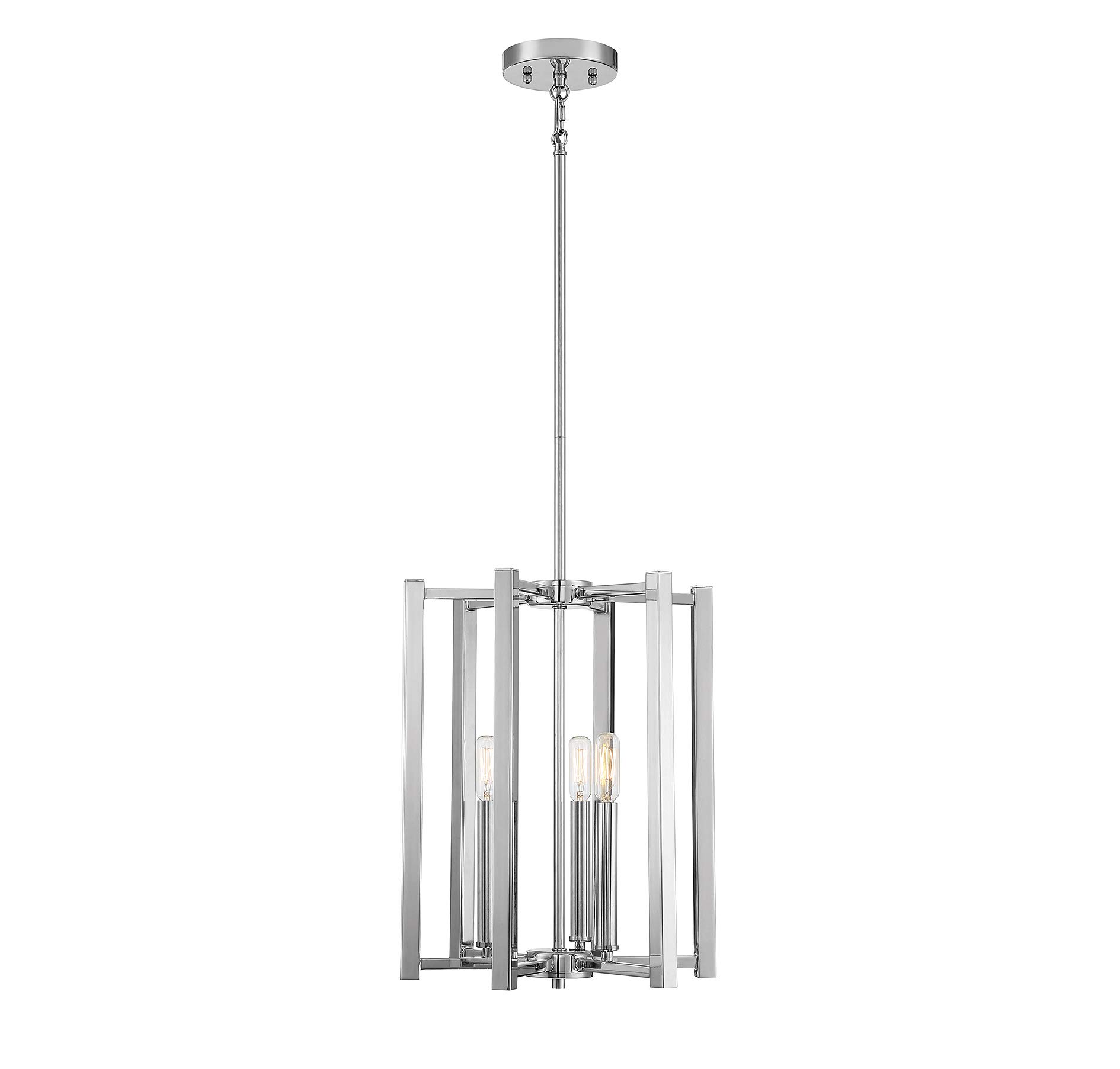 Savoy House3-7700-3-109 Benson 3-Light Pendant Light in Polished Nickel (13" W x 17" H)