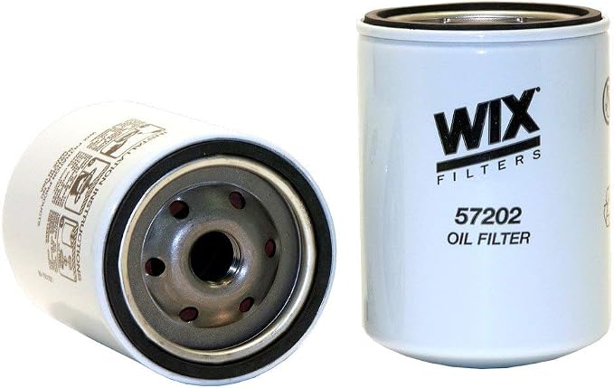 WIX 57202 spin-on oil filter for Chevrolet and GMC 6.6L Duramax diesel engines