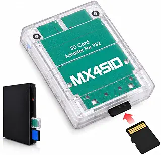 EC Support 互換品 PS2用 MX4SIO SIO2SD MicroSD カードリーダー アダプター PlayStation2 対応 メモリーカードスロット接続 高速ゲーム読み込み 自作ソフト ローダー OPL FMCB 動作対応