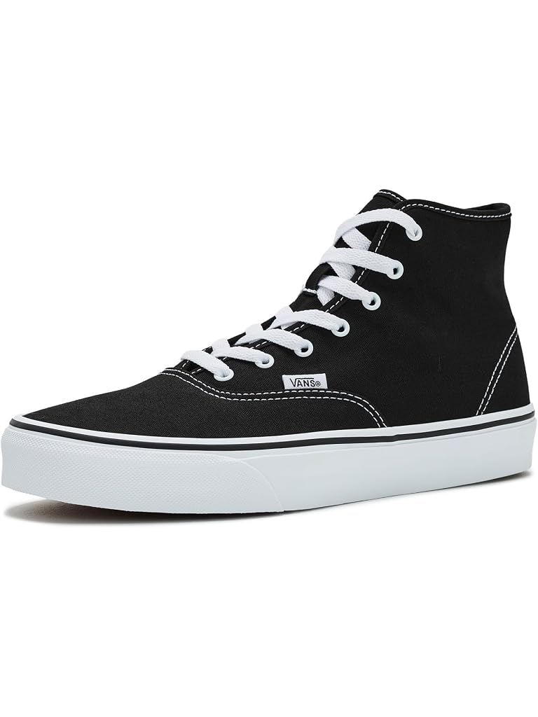 Black Vans Authentic Hi 2.0