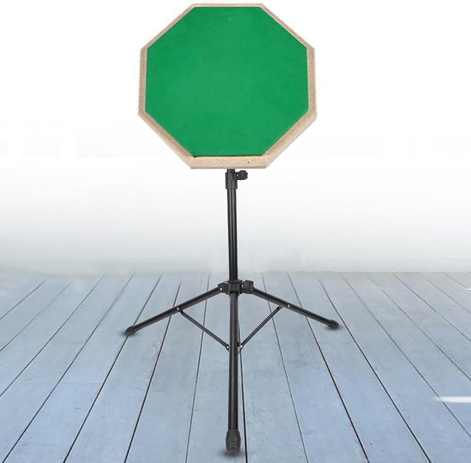 Professional Dumb Drum Stand Rack, Metal Tripod Bracket with Adjustable Shelf Support, Rubber - Covered Feet for Percussion Stability, Anti - Rust - Drum Holder for Musicians