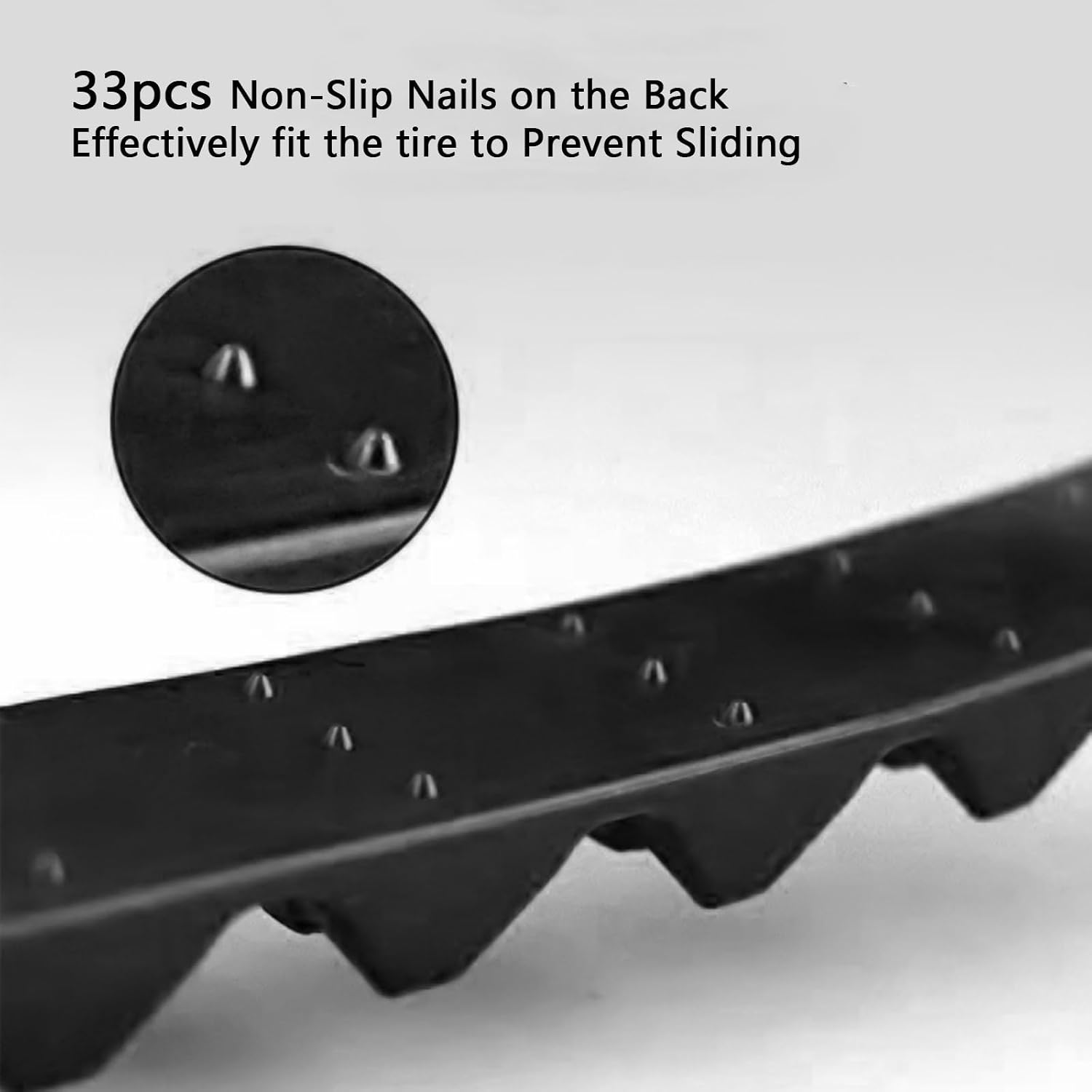 10pack Snow Tire Chains Reusable Anti-Skid Car Winter Wheels Chain Universal Cable Tire Belts, Black Non-Slip Zip Tie Tires Chain Emergency for Auto Pickup Trucks Suv
