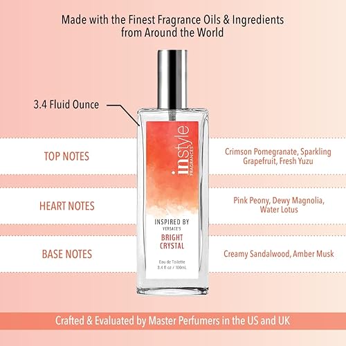 Vista 96 de Instyle Fragrances, Inspirado en Marc Jacobs' Daisy, Eau de Toilette para mujer, limpio, vegano, sin parabenos, nunca probado en animales, 3.4 onzas