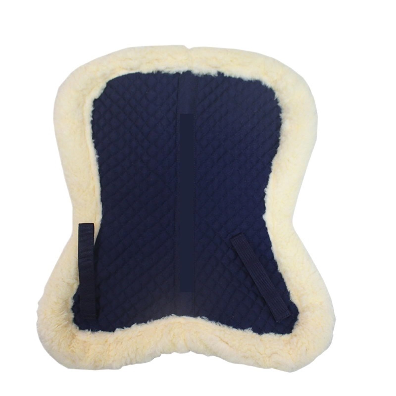 Mantilla para Caballo Almohadilla for silla de montar de caballo de felpa de lana, cojín grueso absorbente for el sudor, suministros for montar a caballo, almohadillas for silla de competición ecuestr
