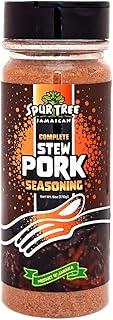 Spur Tree Stew Pork Seasoning – Dried Spices Mix to Experience Authentic Jamaican Cuisine – All-in-one Seasoning Blend (6 Oz)