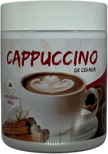 Cappuccino Cevada Solúvel Café 250g Sem Cafeína