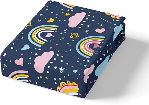 Vista 37 de Erosebridal Juego de ropa de cama Kawaii de sushi colorido, estilo japonés de dibujos animados, funda de edredón con temática alimentaria para Multi