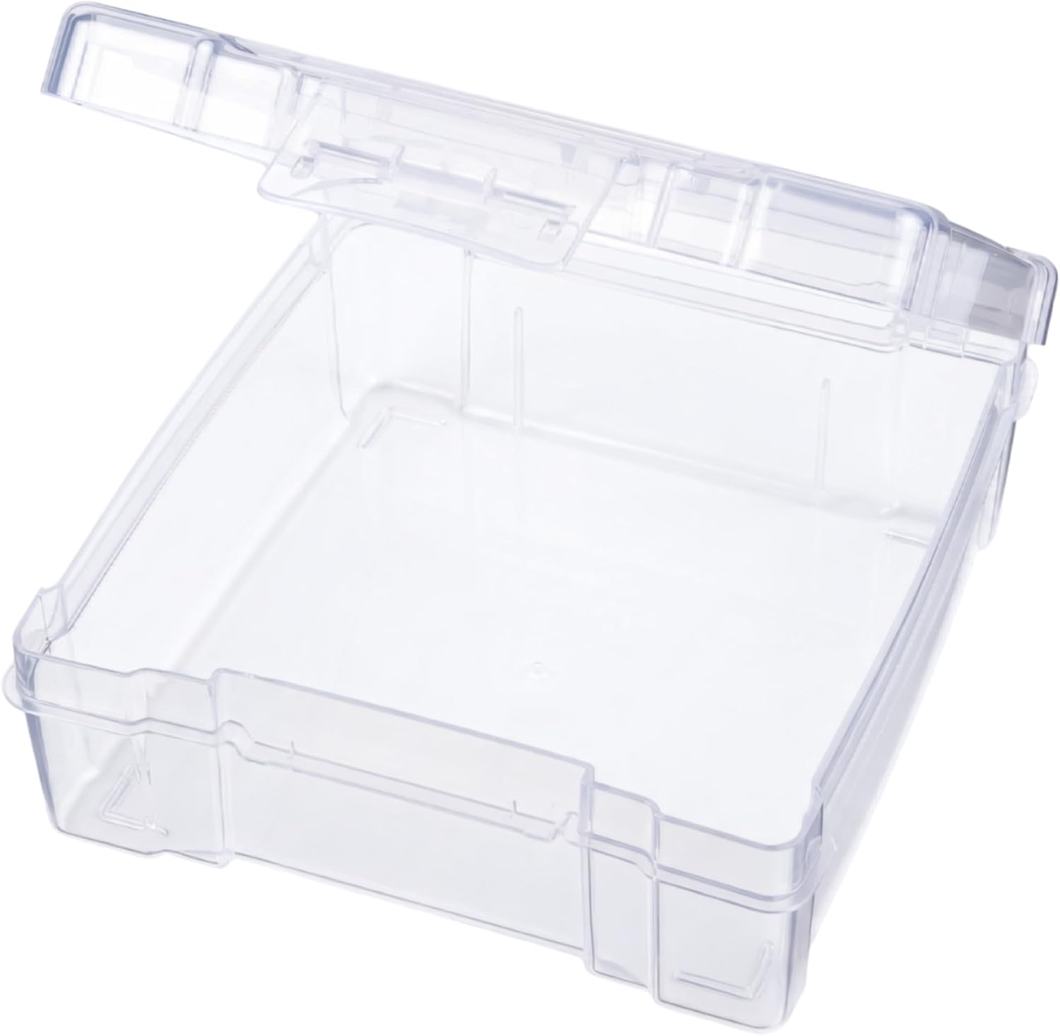 ArtBin 6953AB ClearView 6" x 6" Box Art & Craft Organizer, [1] Plastic Storage Case, Clear